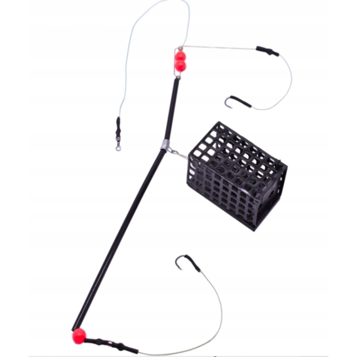 KOSZYK NA RURCE Z HACZYKIEM 30G 10SZT